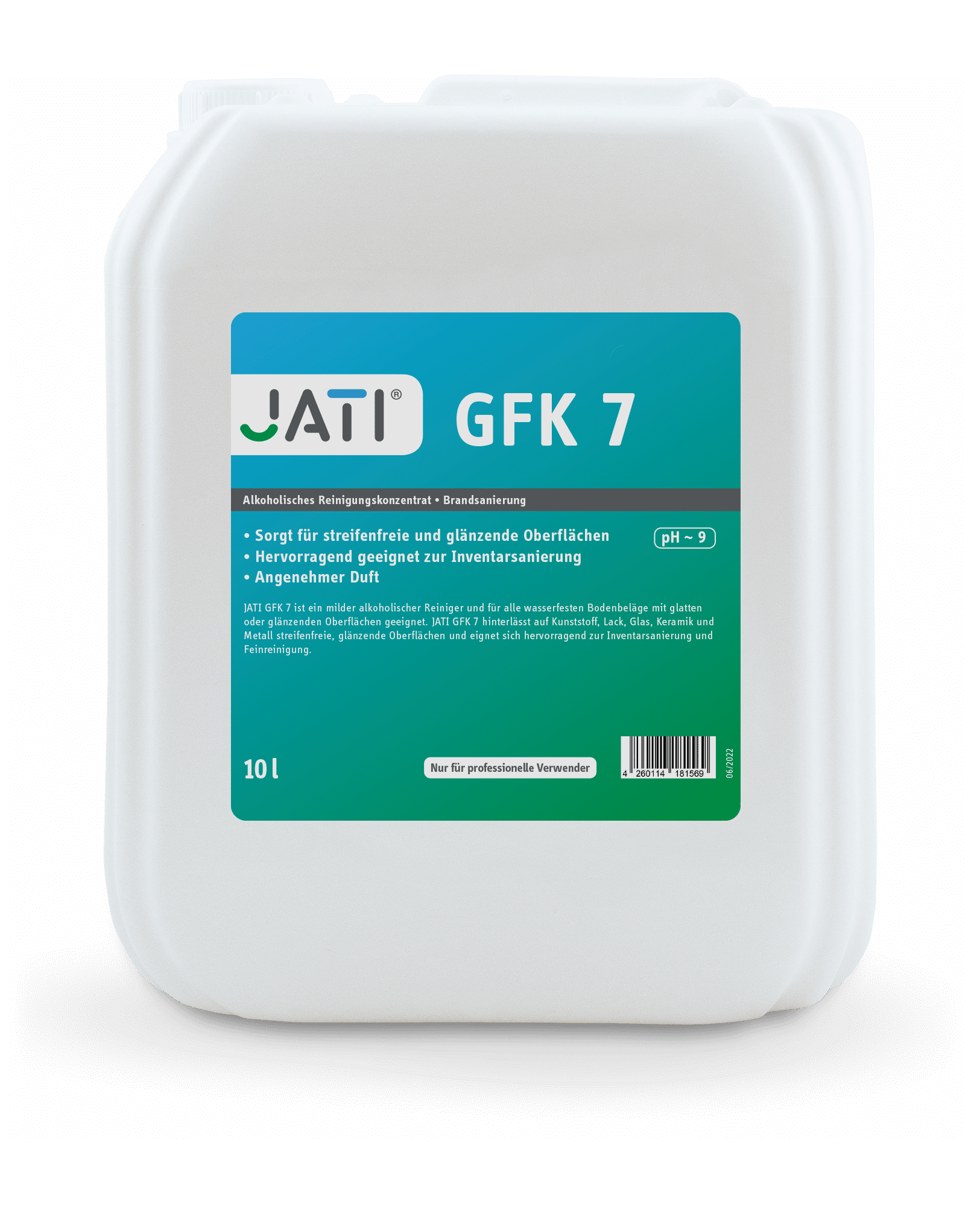 Alkoholischer Reiniger JATI GFK 7