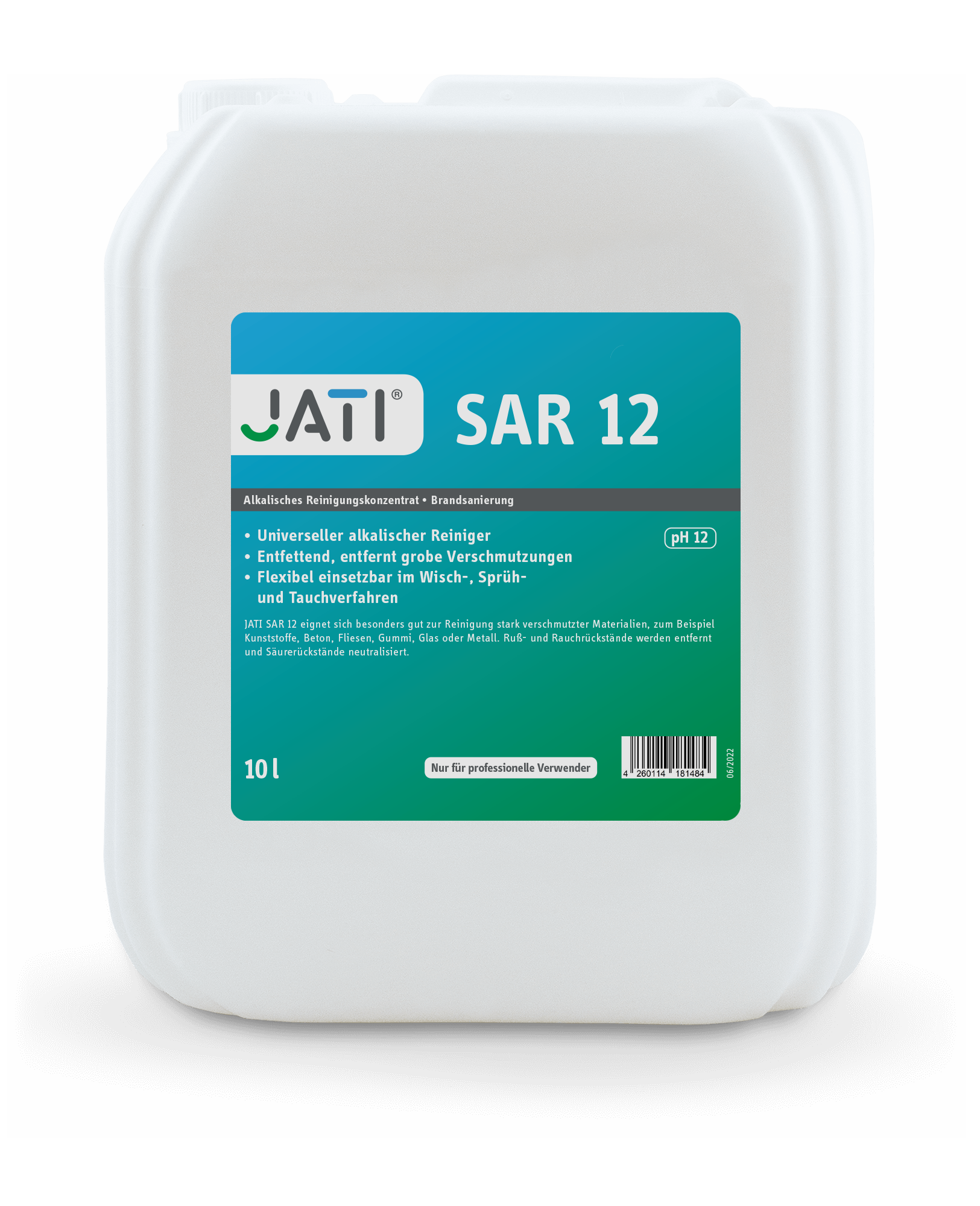 Alkalisches Reinigungskonzentrat JATI SAR 12